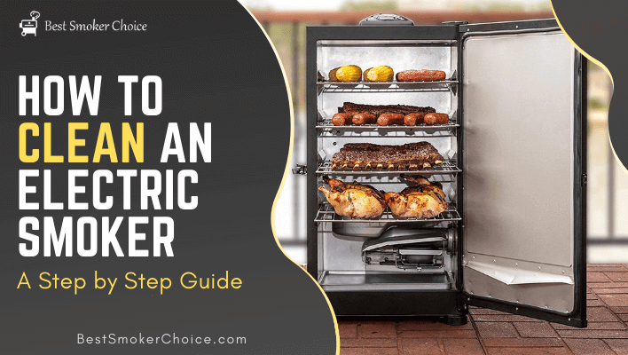 how to clean electric smoker